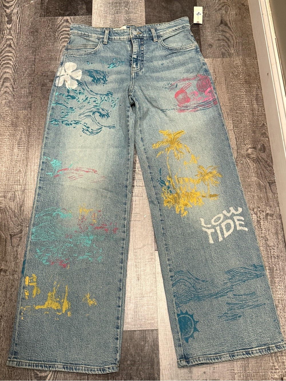 PILCRO the Esme Mid Rise wide leg jeans - Picture 5 of 6